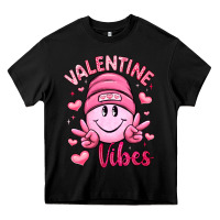 Black valentine vibes Heavy Core Tee - LillyAllenDesigns