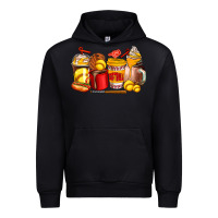 Black softball coffee cups Urban Hoodie - AdoDesignShop