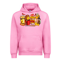 Fuchsia Pink softball coffee cups Urban Hoodie - AdoDesignShop