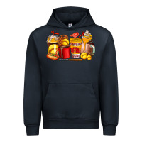 Navy softball coffee cups Urban Hoodie - AdoDesignShop