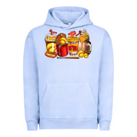 Pigment Grape Ice softball coffee cups Urban Hoodie - AdoDesignShop