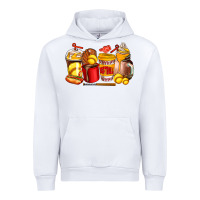 White softball coffee cups Urban Hoodie - AdoDesignShop