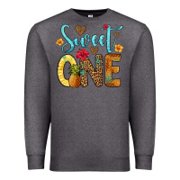 Charcoal Heather sweet one pineapple Premium Sweatshirt - Artiststas