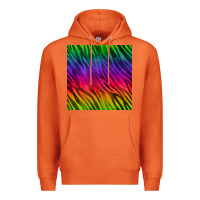 Carrot colorful zebra seamless pattern Premium Hoodie - BundleAndBundleShop