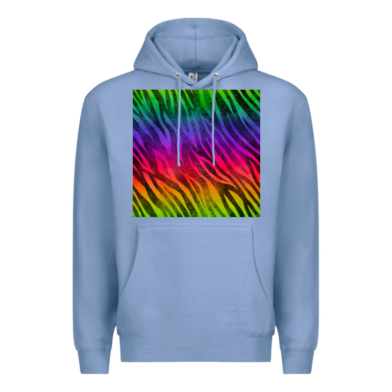 Colorful Zebra Seamless Pattern Premium Hoodie by BundleAndBundleShop | Teevron
