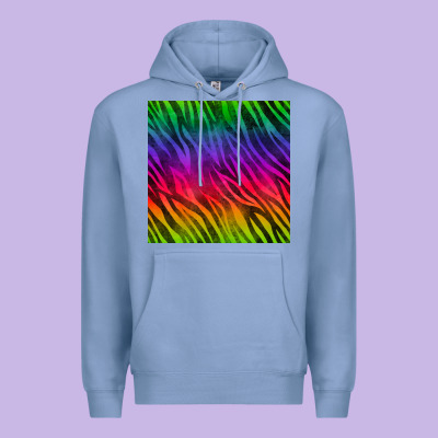 Colorful Zebra Seamless Pattern Premium Hoodie Designed By Bundleandbundleshop