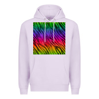 Lilac colorful zebra seamless pattern Premium Hoodie - BundleAndBundleShop