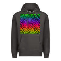Smoke colorful zebra seamless pattern Premium Hoodie - BundleAndBundleShop
