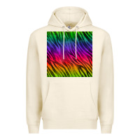 Tofu colorful zebra seamless pattern Premium Hoodie - BundleAndBundleShop