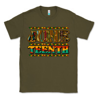 Army Green juneteenth Classic Tee - NancyCooperArtShop