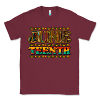 Burgundy juneteenth Classic Tee - NancyCooperArtShop