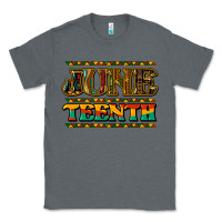 Charcoal Heather juneteenth Classic Tee - NancyCooperArtShop
