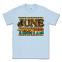 Dusty Blue juneteenth Classic Tee - NancyCooperArtShop