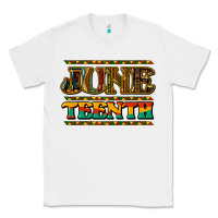White juneteenth Classic Tee - NancyCooperArtShop