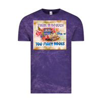 Cloud Purple read book Vintage Tee - TumblerDesignByShophia