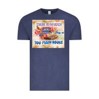 Vintage Denim read book Vintage Tee - TumblerDesignByShophia