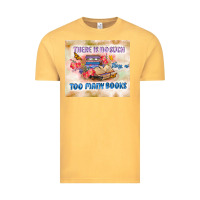 Vintage Mustard read book Vintage Tee - TumblerDesignByShophia