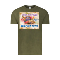 Vintage Olive read book Vintage Tee - TumblerDesignByShophia