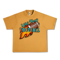 Peanut Butter Wild about Football Urban Heavy Tee - HowdyJamesFarm