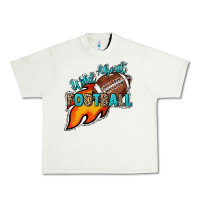 Pistachio Wild about Football Urban Heavy Tee - HowdyJamesFarm