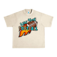 Sandshell Wild about Football Urban Heavy Tee - HowdyJamesFarm