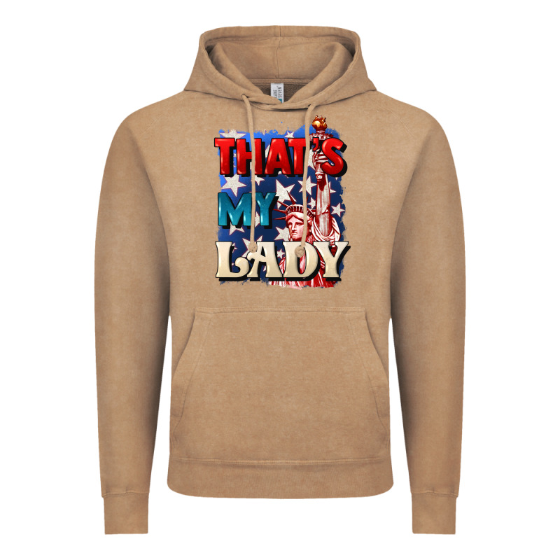 Thats My Lady 4th Of July Vintage Hoodie by CowGirlArtShop | Teevron