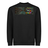 Black trick rawr treat 11 oz mug Heavyweight Sweatshirt - BundleAndBundleShop