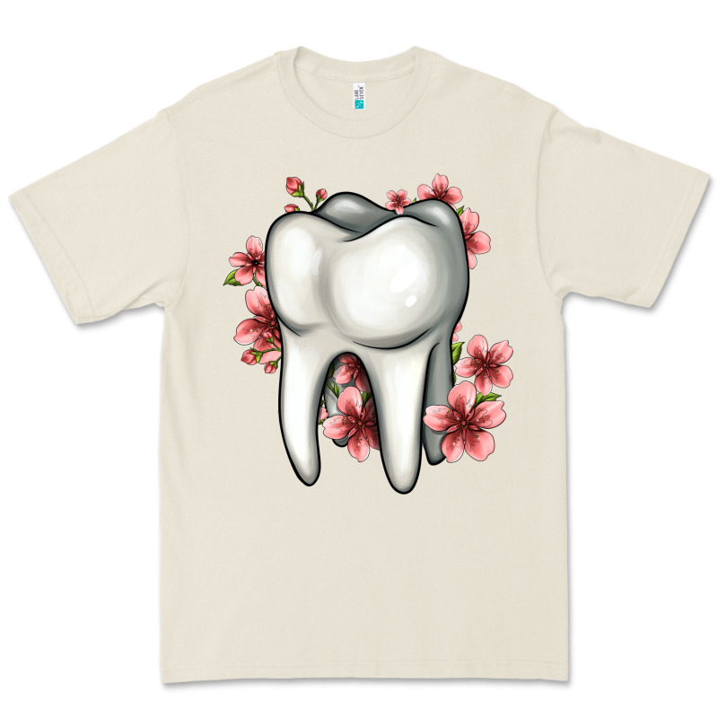 Floral Tooth Premium Tee by Jasminsmagicworld | Teevron