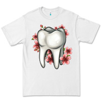 White floral tooth Premium Tee - Jasminsmagicworld