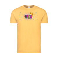 Vintage Mustard summer vibes with birds Vintage Tee - TumblerDesignByShophia