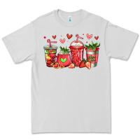 Dove Grey strawberry coffee cups Premium Tee - Jasminsmagicworld