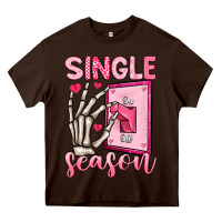 Chocolate Brown single season Heavy Core Tee - LillyAllenDesigns