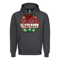 Smoke merry christmas Zipper Hoodie - CowhideDigitalArt