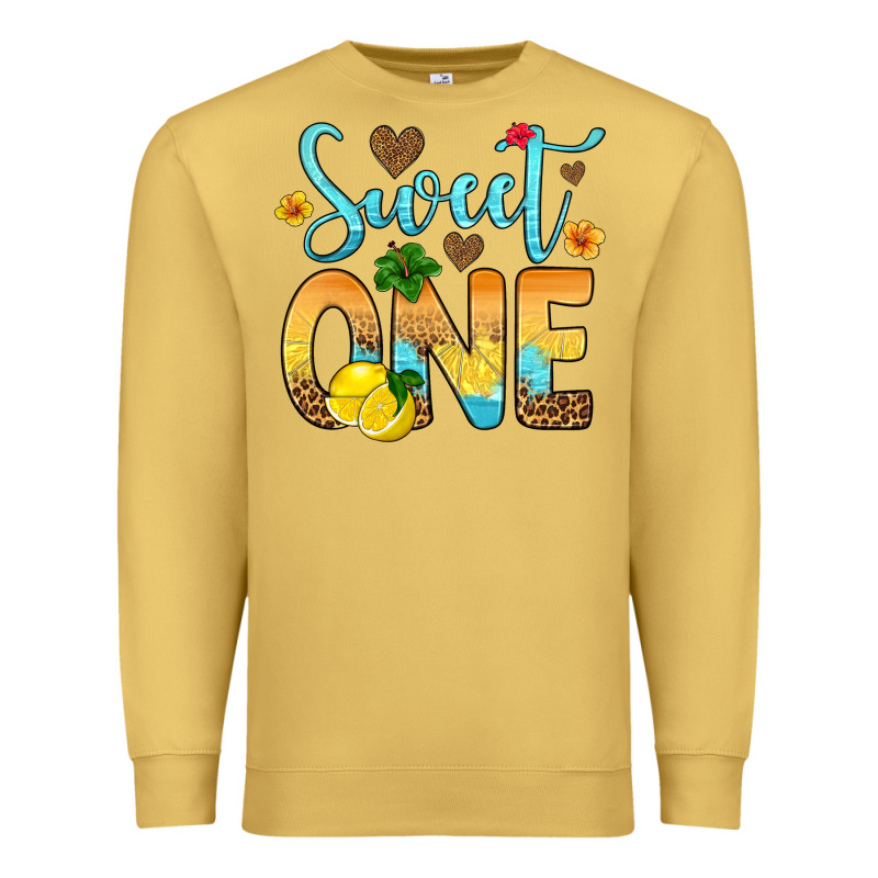 Sweet One Lemon Premium Sweatshirt by Artiststas | Teevron