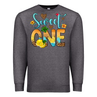 Charcoal Heather sweet one lemon Premium Sweatshirt - Artiststas