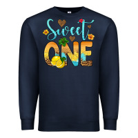Navy sweet one lemon Premium Sweatshirt - Artiststas