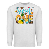 Oatmeal Heather sweet one lemon Premium Sweatshirt - Artiststas
