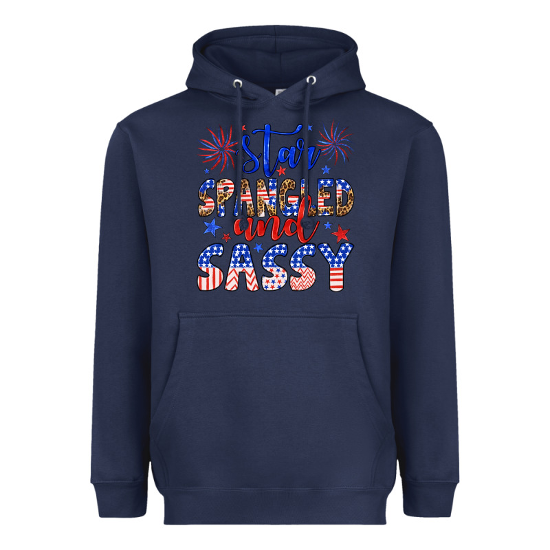 Star Spangled And Sassy Heavyweight Hoodie by Artiststas | Teevron
