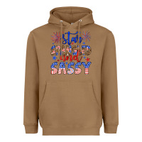Toasted Coconut star spangled and sassy Heavyweight Hoodie - Artiststas