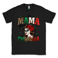Black La Mama Mas Chingona Classic Tee - texasbilliewilder