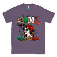 Lavender La Mama Mas Chingona Classic Tee - texasbilliewilder