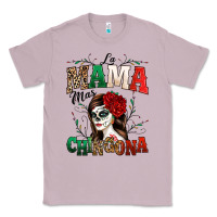 Lilac La Mama Mas Chingona Classic Tee - texasbilliewilder