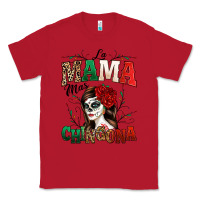 Red La Mama Mas Chingona Classic Tee - texasbilliewilder