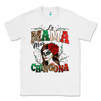 White La Mama Mas Chingona Classic Tee - texasbilliewilder
