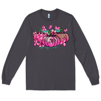 Smoke Cancer pumpkins Cancer Awareness Long Sleeve Tee - HowdyJamesFarm