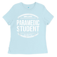 Baby Blue paramedic student gifts appreciation funny job t shirt Ladies Tee - minhPixels