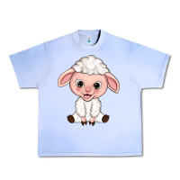 Grape Ice Cartoon Lamb Urban Heavy Tee - HowdyJamesFarm