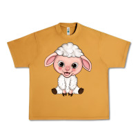 Peanut Butter Cartoon Lamb Urban Heavy Tee - HowdyJamesFarm