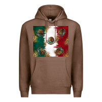 Chestnut Mexican Flag Premium Hoodie - RanaPortraitStore