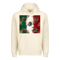Sandshell Mexican Flag Premium Hoodie - RanaPortraitStore